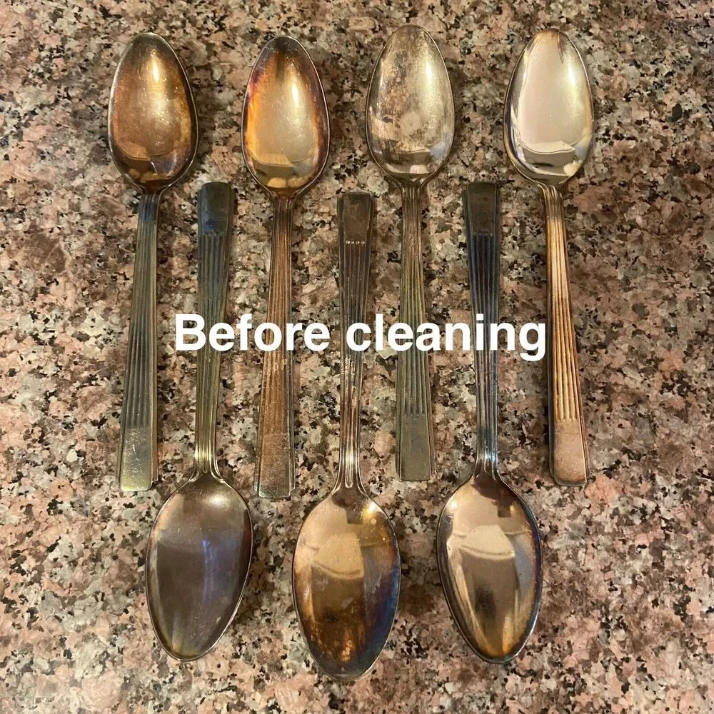 Oneida Park Place Flatware Lot of 7 Silver Plated Teaspoons 6 in Rare Pattern